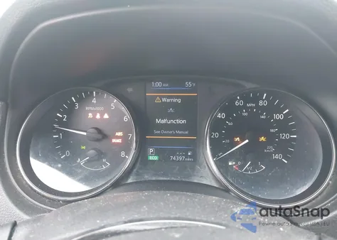 2019 Nissan Rogue Sv z USA, uszkodzony, nr VIN JN8AT2MT8KW252353